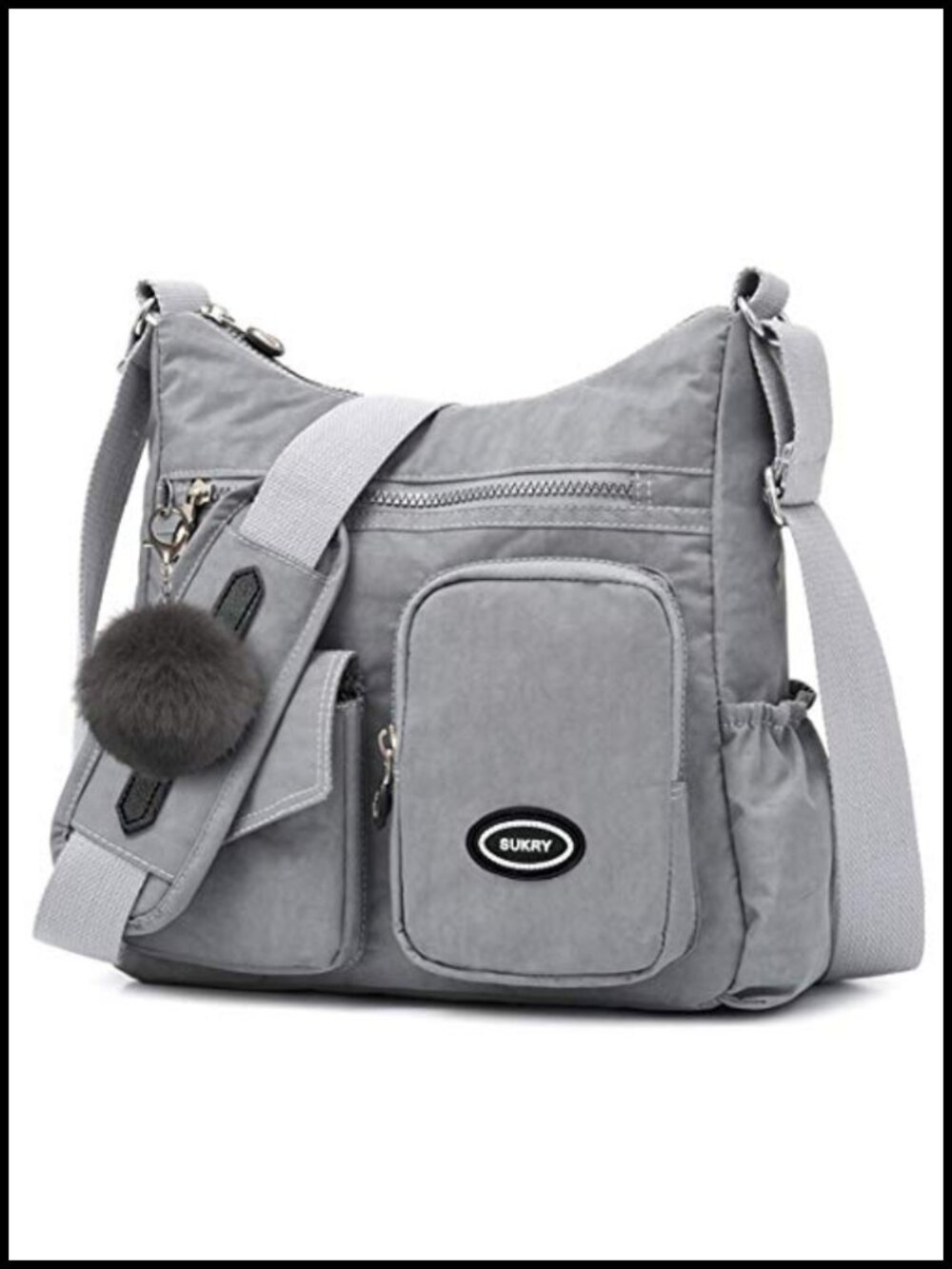 Nylon Crossbody Bag Anti Theft RFID Waterproof Shoulder Travel Purse Handbag